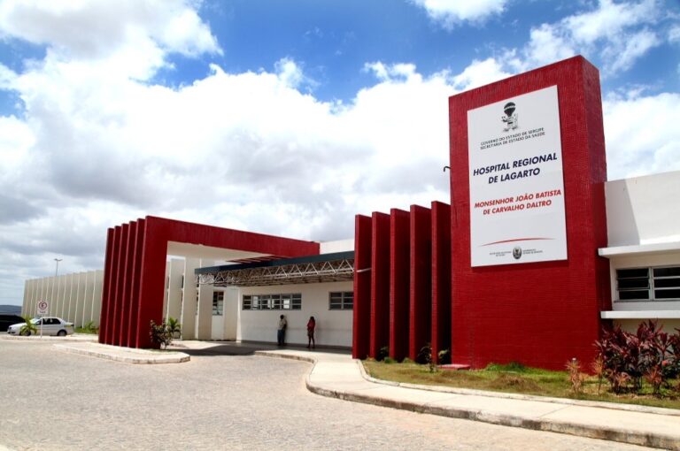 A vítima foi encaminhada para o Hospital Regional de Lagarto, onde passou por cuidados médicos (Foto: arquivo/ SES)