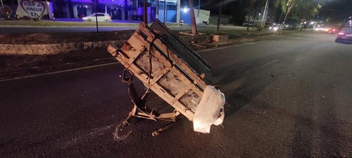 Quatro crianças e dois adultos ficam feridos após colisão entre carroça e carro em Aracaju