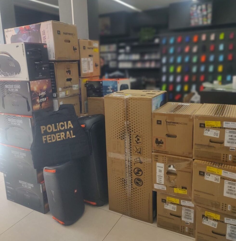 PF Desmantela Esquema Milionário: Importação Ilegal de Eletrônicos Movimenta R$ 439 milhões em Sergipe