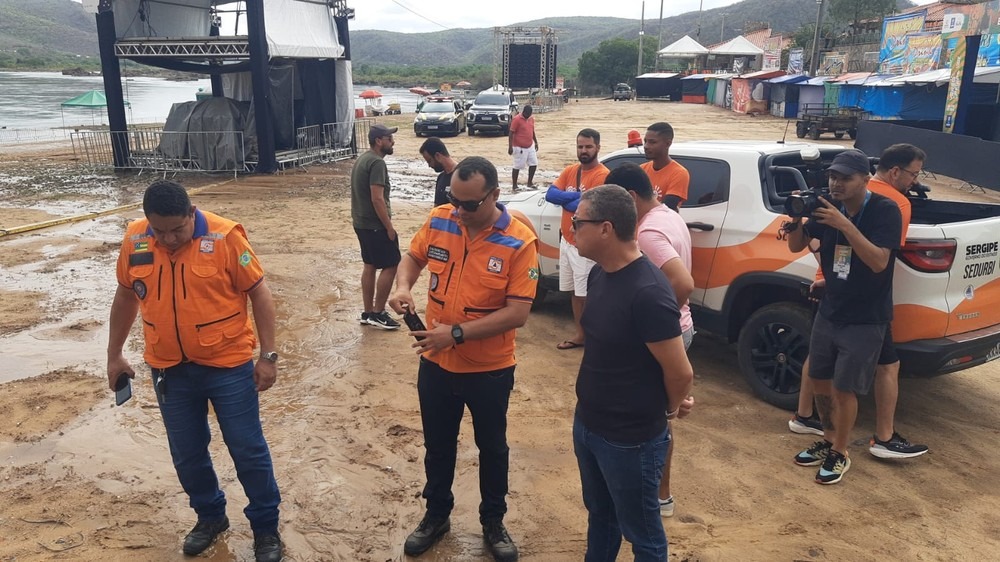 Verão Sergipe: risco de descargas elétricas provoca cancelamento; shows foram transferidos