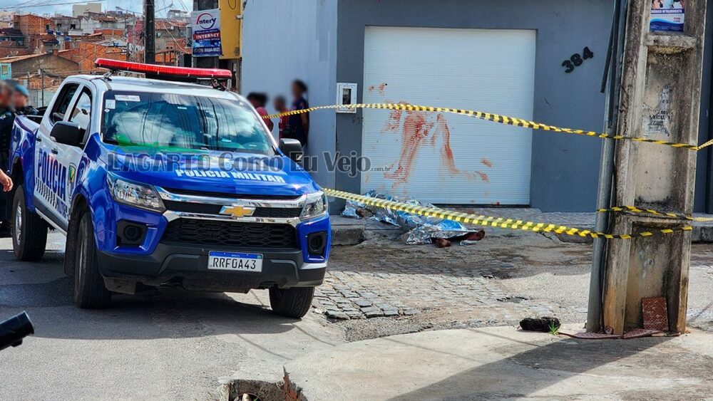 Jovem é morto a golpes de facada e pedradas no bairro Loiola em Lagarto