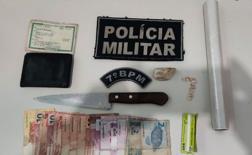 No intervalo de uma hora, duas pessoas são presas por tráfico de drogas no Loiola