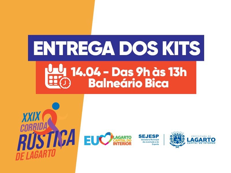 29ª Corrida Rústica de Lagarto: Entrega dos Kits acontece na manhã deste domingo 1 29ª Corrida Rústica de Lagarto: Entrega dos Kits acontece na manhã deste domingo