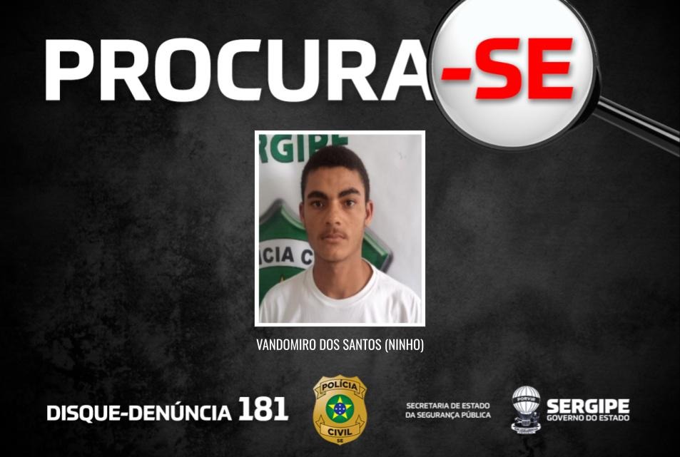 Polícia Civil de Sergipe Procura Suspeito Foragido por Homicídio em Nossa Senhora do Socorro