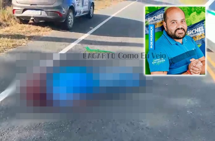 Ex-candidato a vereador de Lagarto, Michel Rodrigues, é encontrado morto na SE-317