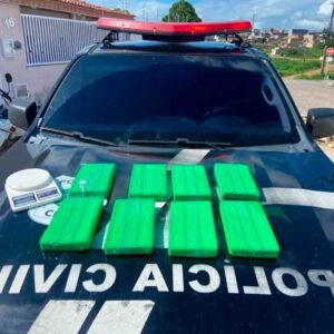 Polícia Civil apreende 8 kg de cocaína em operação conjunta nas cidades de Lagarto e Tobias Barreto