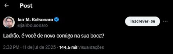 Investida de Trump acirra embate entre Lula e Bolsonaro