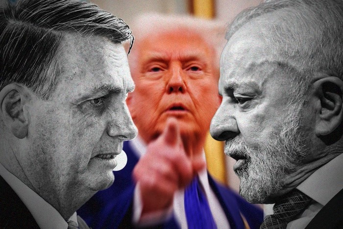 Investida de Trump acirra embate entre Lula e Bolsonaro