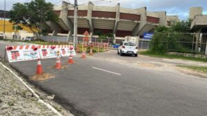Obra na Avenida Anísio Azevedo altera trânsito por 10 dias em Aracaju