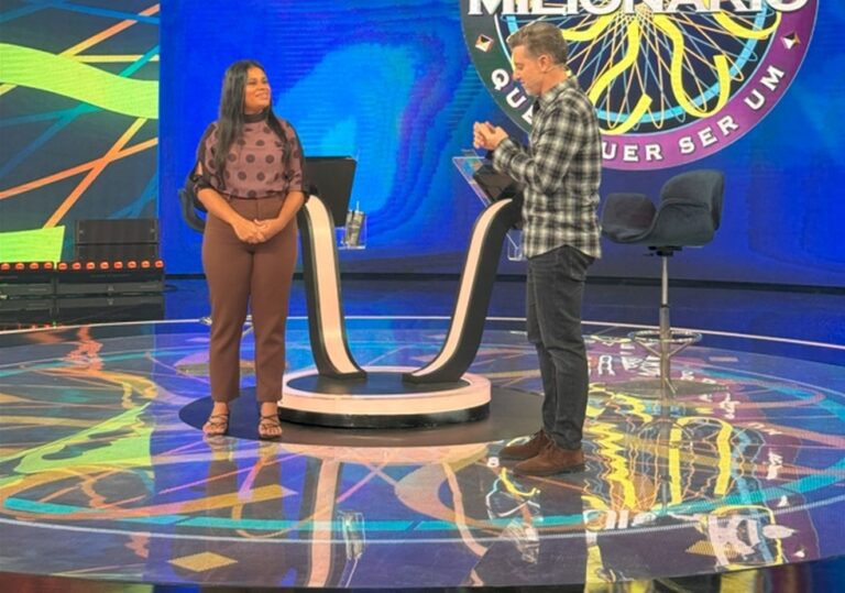 Sergipana Eliza Feitoza emociona no Domingão com Huck e leva R$ 500 mil no “Quem Quer Ser um Milionário”