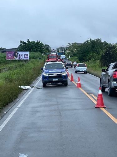 Mulher morre e homem fica ferido após atropelamento na SE-170, entre Itabaiana e Campo do Brito