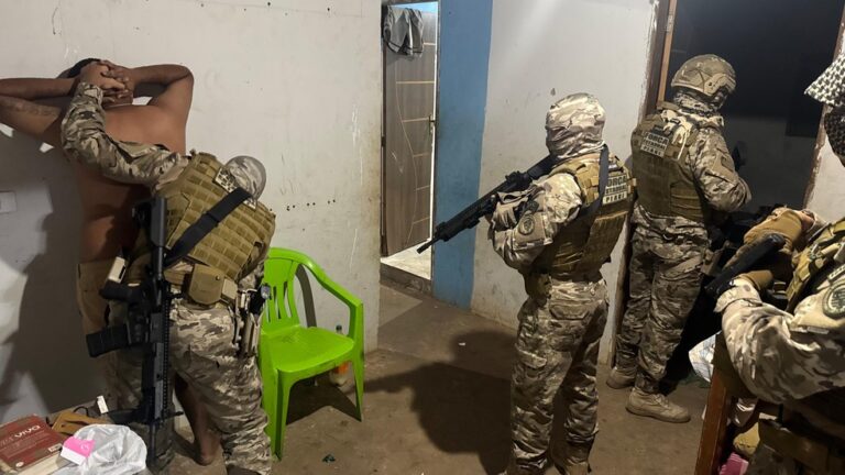 Forças de Segurança Realizam Megaoperação Contra Facções Criminosas nas Divisas de Sergipe e Outros 7 Estados do Nordeste