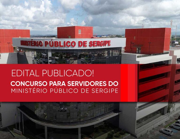 MPSE abre concurso público com 28 vagas e salários para níveis médio e superior