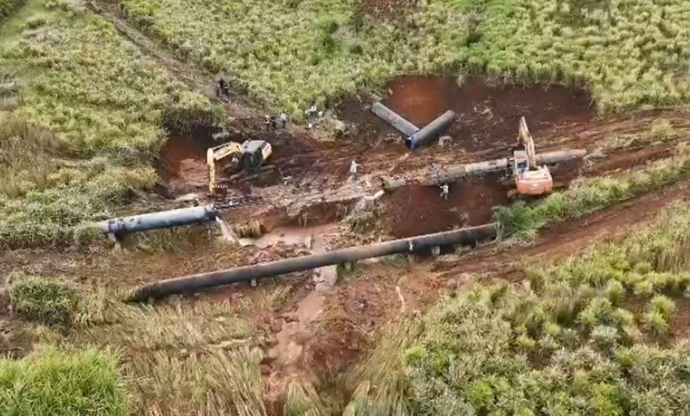 Novo rompimento de adutora faz governo de Sergipe acionar comitê de gerenciamento de crise