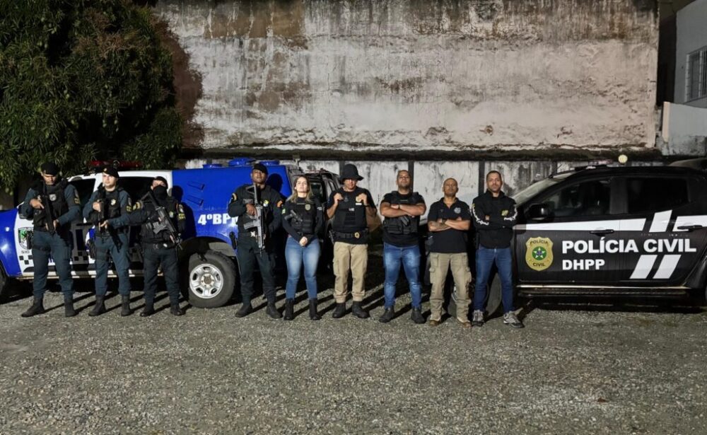 Ação conjunta identifica e localiza autor de homicídio em Nossa Senhora do Socorro