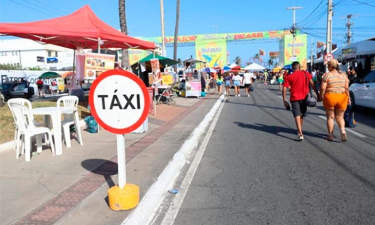 SMTT anuncia pontos fixos de táxi e transporte por aplicativo no Pré-Caju