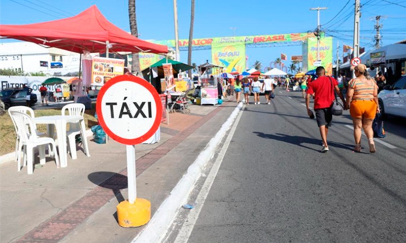 SMTT anuncia pontos fixos de táxi e transporte por aplicativo no Pré-Caju