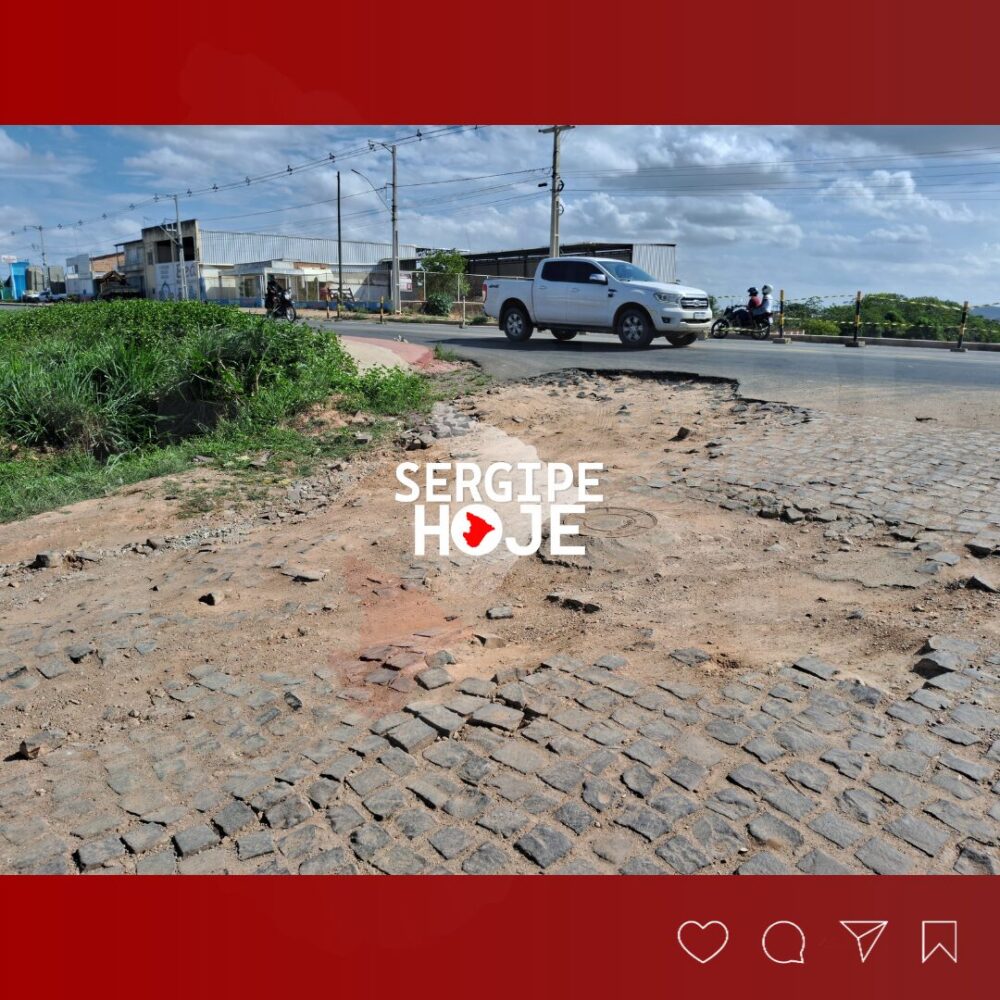 Moradores do Bairro Horta denunciam abandono e erosão na Travessa João Antônio do Nascimento em Lagarto