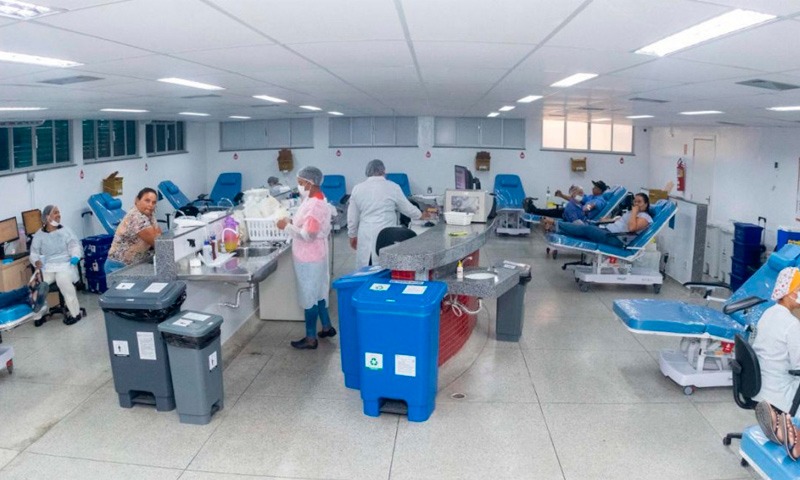 Hemose registra queda no número de doações de sangue em 2025