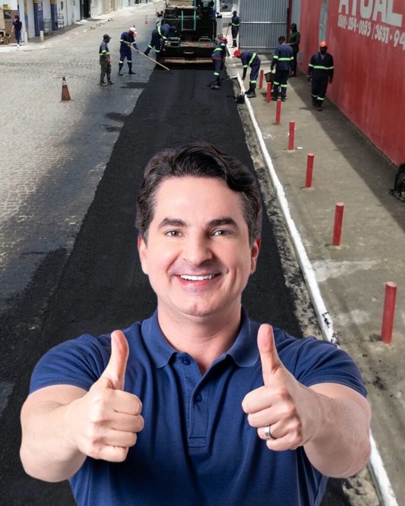 Com recursos viabilizados por Gustinho Ribeiro, maior obra de pavimentação da história de Lagarto avança no bairro Loiola