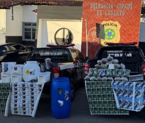 Operação policial resulta em morte de suspeito e grande apreensão de drogas em Lagarto