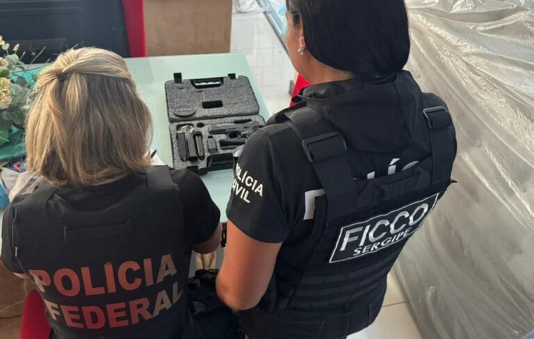 Operação contra tráfico de armas e munições cumpre dois mandados de busca e apreensão em Sergipe