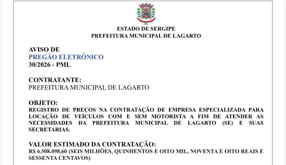 Enquanto credores aguardam pagamento, Sérgio Reis abre licitação de quase 7 milhões para aluguel de veículos 2 Enquanto credores aguardam pagamento, Sérgio Reis abre licitação de quase 7 milhões para aluguel de veículos