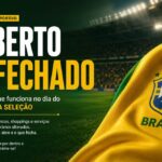 Confira o que abre e fecha no Dia de São Pedro e da partida Brasil x Japão